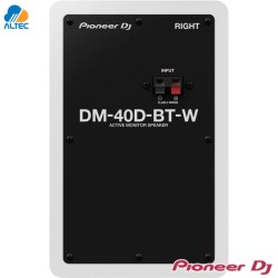 Pioneer DM-40D-BT, par de monitores de 4" con bluetooth color blanco