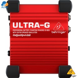 Behringer ULTRA-G GI100 - caja directa activa alimentada por batería/fantasma profesional con emulación de altavoz de guitarra