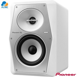 Pioneer VM-50-W, par de monitores de estudio de 5 pulgadas blanco