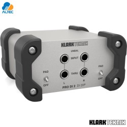 Klark Teknik DI-20P - Caja Directa Pasiva Estéreo