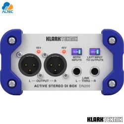 Klark Teknik DN200 V2 - Caja Directa Activa Estéreo
