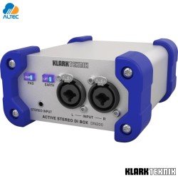Klark Teknik DN200 V2 - Caja Directa Activa Estéreo