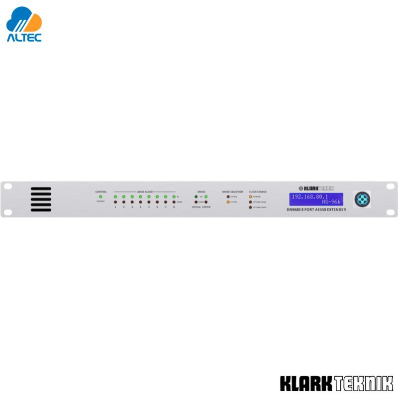 Klark Teknik DN9680 - Interfaz Audio Red AES50 Dante