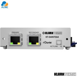 Klark Teknik KT-DANTE64 - Interfaz Audio Red Dante 64