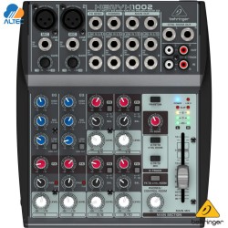 Behringer XENYX 1002 - mezclador de 10 entradas y 2 preamplificadores de micrófono XENYX y ecualizador