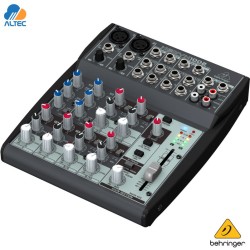 Behringer XENYX 1002 - mezclador de 10 entradas y 2 preamplificadores de micrófono XENYX y ecualizador