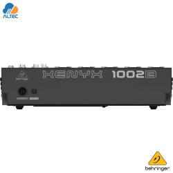 Behringer XENYX 1002B - mezcladora de 10 entradas y 2 preamplificadores, ecualizador, batería opcional