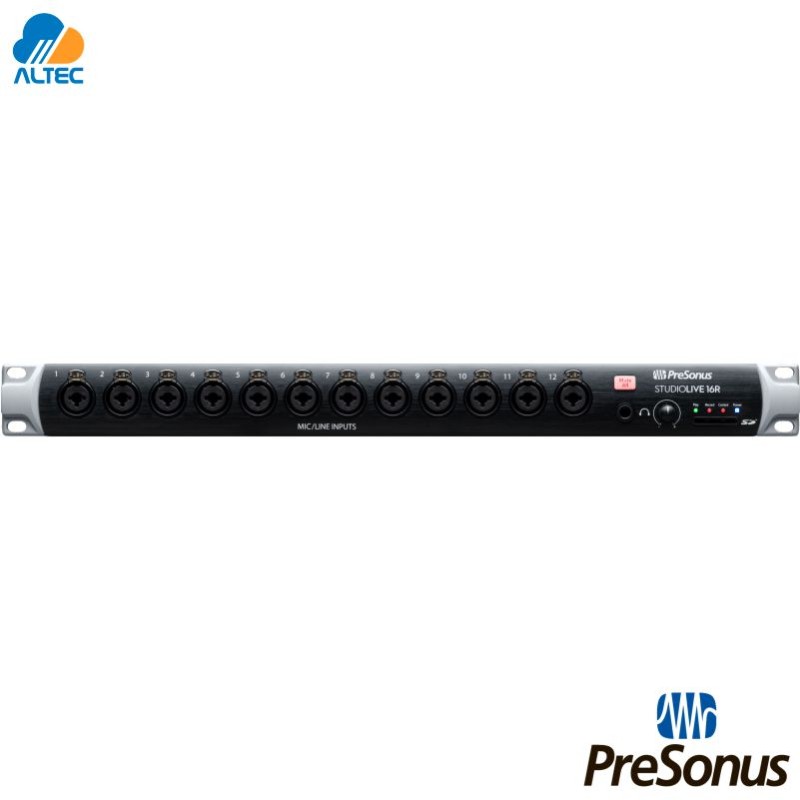 PreSonus StudioLive 16R - Mixer Digital Rack USB AVB