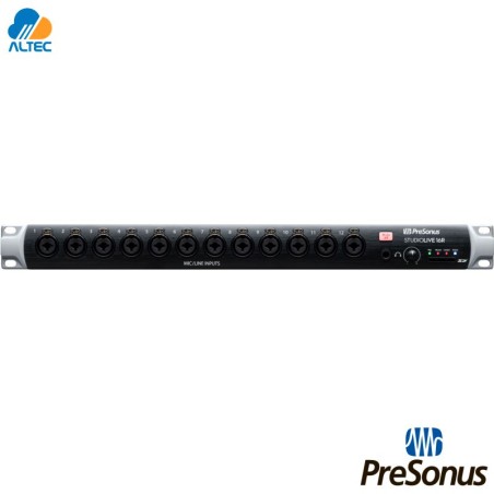 PreSonus StudioLive 16R - Mixer Digital Rack USB AVB