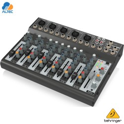 Behringer XENYX 1002B - mezcladora de 10 entradas y 2 preamplificadores, ecualizador, batería opcional