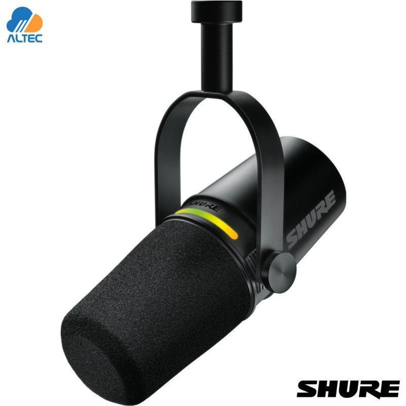 Shure MV7+-K - Micrófono USB/XLR Podcast Negro