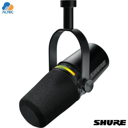 Shure MV7+-K - Micrófono USB/XLR Podcast Negro