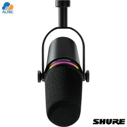 Shure MV7+-K - Micrófono USB/XLR Podcast Negro