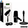 Shure MV7+-K-BNDL - Kit Micrófono USB/XLR Pro