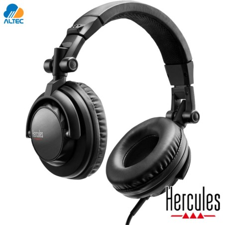 Hercules HDP DJ45 - Audífonos DJ Cerrados 50 mm