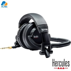 Hercules HDP DJ45 - Audífonos DJ Cerrados 50 mm