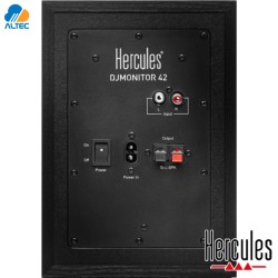 Hercules DJMonitor 42 - Monitores Activos para DJ 4"