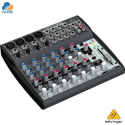 Behringer XENYX 1202 - mezclador de 12 entradas, 2 preamplificadores de micrófono y ecualizador