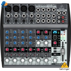 Consola Behringer 1202FX mezcladora analógica con efectos