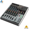 Behringer XENYX 1204USB - mezclador de 12 entradas y 4 preamplificadores de micrófono, ecualizador e interfaz USB