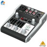 Consola Behringer 302USB mezcladora compacta con interfaz USB