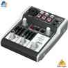 Behringer XENYX 302USB - mezclador de 5 entradas y 1 preamplificadores de micrófono e interfaz de audio USB