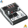 Behringer XENYX 302USB - mezclador de 5 entradas y 1 preamplificadores de micrófono e interfaz de audio USB