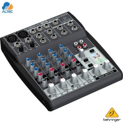 Behringer XENYX 802 - mezclador de 8 entradas, 2 preamplificadores de micrófono y ecualizador