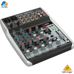 Consola Behringer Q1002USB mezcladora analógica USB de 10 entradas