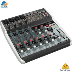Consola Behringer Q1202USB mezcladora analógica USB de 12 canales