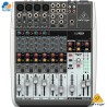 Behringer XENYX Q1204USB - mezclador de 12 entradas, 4 preamplificadores de micrófono, ecualizador e interfaz de audio USB