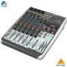 Behringer XENYX Q1204USB - mezclador de 12 entradas, 4 preamplificadores de micrófono, ecualizador e interfaz de audio USB