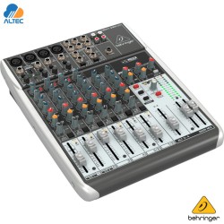 Consola Behringer Q1204USB mezcladora analógica USB de 12 canales