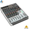 Consola Behringer Q1204USB mezcladora analógica USB de 12 canales
