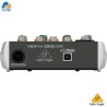 Consola Behringer Q502USB mezcladora USB compacta de 5 canales