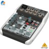 Consola Behringer Q502USB mezcladora USB compacta de 5 canales