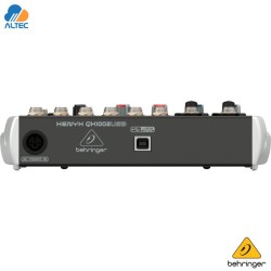 Consola Behringer QX1002USB mezcladora compacta con USB