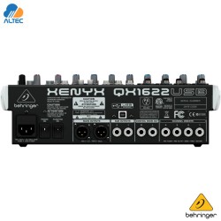 Behringer QX1622USB consola USB 16 canales con efectos
