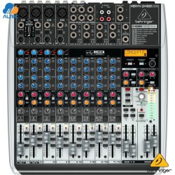 Behringer XENYX QX1622USB - mezclador de 16 entradas, 4 preamplificadores de micrófono, ecualizador, interfaz de audio y efectos