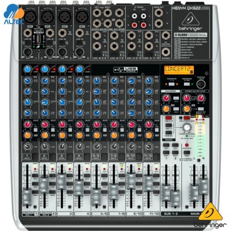 Behringer QX1622USB consola USB 16 canales con efectos