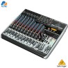 Behringer XENYX QX1832USB - mezclador de 18 entradas, 6 preamplificadores de micrófono, ecualizador, interfaz de audio y efectos