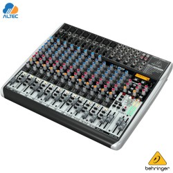 Consola Behringer QX2222USB mezcladora 22 canales USB FX