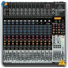 Behringer XENYX QX2442USB - mezclador de 24 entradas, 10 preamplificadores de micrófono, ecualizador, interfaz audio y efectos