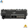 Behringer XENYX X1204USB - mezclador de 12 entradas, 4 preamplificadores de micrófono, ecualizador, interfaz de audio y efectos