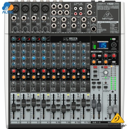 Consola Behringer X1622USB mezcladora 16 entradas USB FX