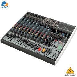 Behringer XENYX X1832USB - mezclador de 18 entradas, 6 preamplificadores de micrófono, ecualizador, interfaz de audio y efectos