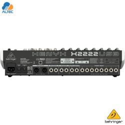 Consola Behringer X2222USB mezcladora 22 canales USB