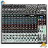 Behringer XENYX X2222USB - mezclador de 22 entradas, 8 preamplificadores de micrófono, ecualizador, interfaz de audio y efectos