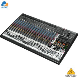 Behringer EURODESK SX2442FX - mezclador de 24 entradas, 16 preamplificadores de micrófono, ecualizador y efectos