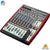 Consola Behringer UFX1204 mezcladora 12 canales USB FireWire